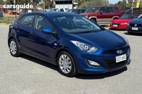 Blue 2013 Hyundai I30 Hatchback Active