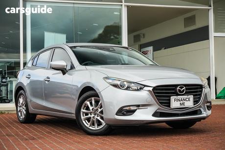 Silver 2017 Mazda 3 Hatchback Maxx