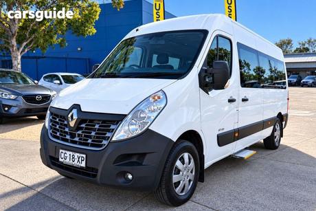 White 2016 Renault Master Van Lwb Mid