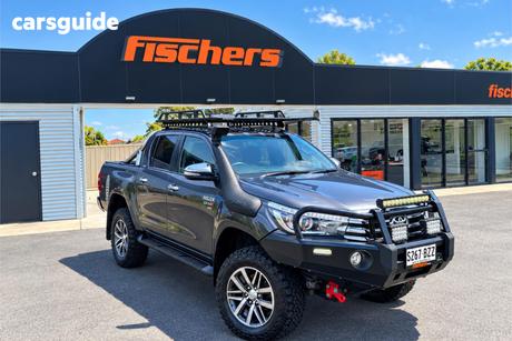 Grey 2016 Toyota Hilux Dual Cab Utility Sr5 (4X4)