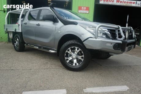 Silver 2020 Mazda BT-50 Dual Cab Pick-up Xt (4X4)