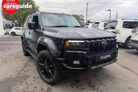 Black 2024 Toyota Landcruiser Prado Wagon Kakadu