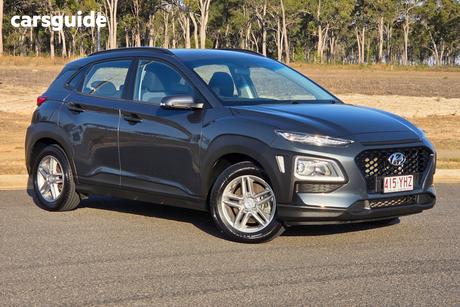 Grey 2017 Hyundai Kona Wagon Active Awd