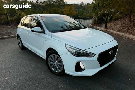 White 2018 Hyundai I30 Hatch GO PD MY19
