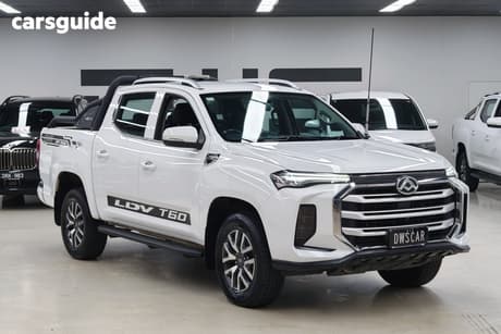 White 2022 LDV T60 Double Cab Utility Max Pro (4X4)