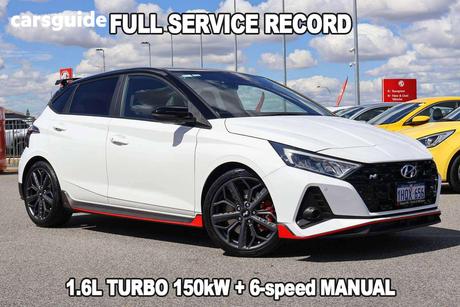 White 2022 Hyundai I20 Hatchback N