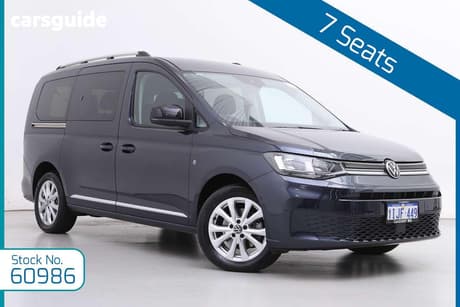 Blue 2024 Volkswagen Caddy Wagon Maxi Tsi220
