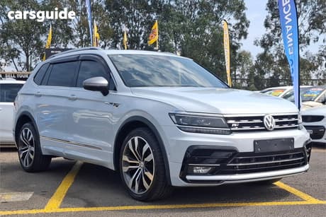 Silver 2019 Volkswagen Tiguan SUV ALLSPACE 162 TSI HIGHLINE 5NA MY19