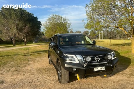 Blue 2023 Nissan Patrol Wagon Ti-L (4X4)