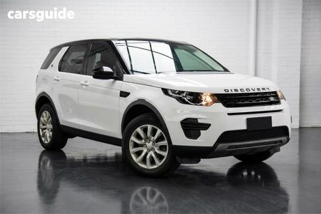 White 2019 Land Rover Discovery Sport Wagon Sd4 (177Kw) Se Awd