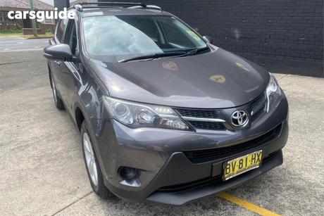Grey 2013 Toyota RAV4 Wagon Gx (2Wd)