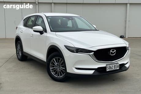 White 2017 Mazda CX-5 Wagon Maxx Sport (4X4)