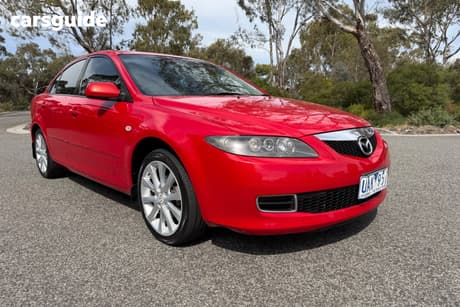Red 2006 Mazda 6 Hatchback Luxury