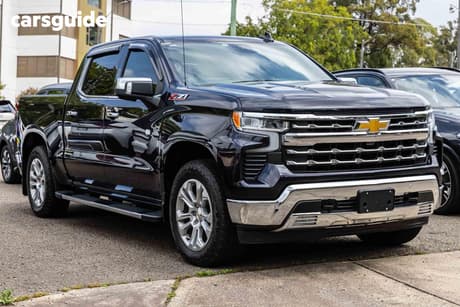 Grey 2024 Chevrolet Silverado Crew Cab Pickup 1500 Ltz Premium