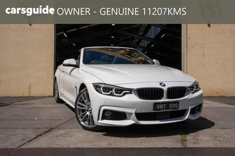 White 2018 BMW 440I Convertible Ind Collection