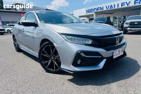 Silver 2020 Honda Civic Hatchback Rs