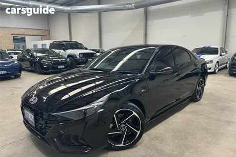 Black 2022 Hyundai I30 Sedan N Line