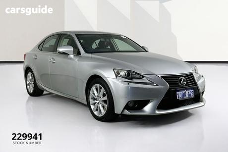 Silver 2013 Lexus IS350 Sedan Luxury