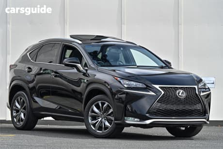 Black 2017 Lexus NX200T Wagon F Sport (Awd)