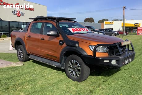 Orange 2017 Ford Ranger Dual Cab Pick-up Wildtrak 3.2 (4X4)