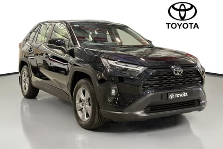 Black 2025 Toyota RAV4 Wagon Gx (2Wd) Hybrid