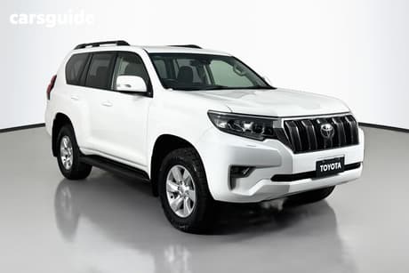 White 2022 Toyota Landcruiser Prado Wagon Gxl