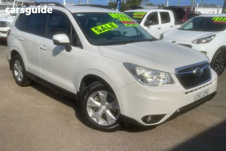 White 2013 Subaru Forester Wagon 2.0D-L