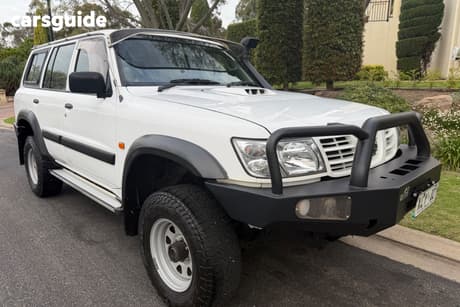 White 2003 Nissan Patrol Wagon Dx (4X4)