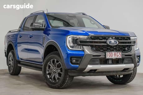Blue 2025 Ford Ranger Double Cab Pick Up Wildtrak 3.0 (4X4)