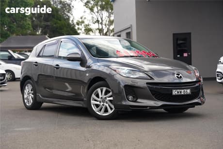 Grey 2012 Mazda 3 Hatchback Sp20 Skyactiv