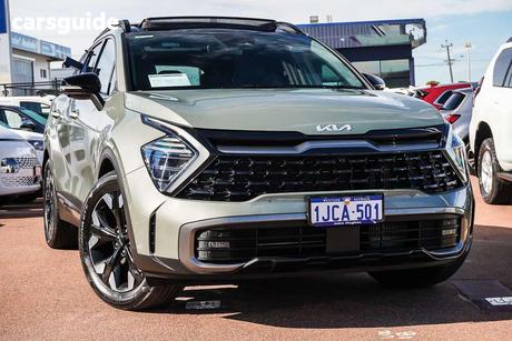 Green 2024 Kia Sportage Wagon Gt-Line (Awd)