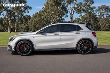 Silver 2015 Mercedes-Benz GLA-Class SUV 45 AMG 4MATIC X156 MY15