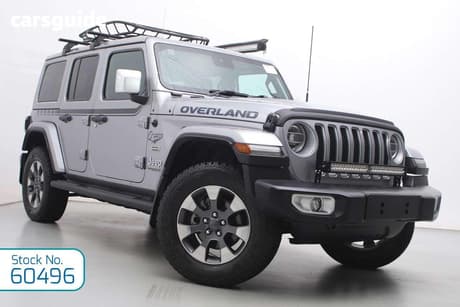 Silver 2019 Jeep Wrangler Unlimited Hardtop Overland (4X4)