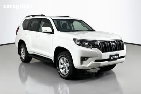 White 2022 Toyota Landcruiser Prado Wagon Gxl