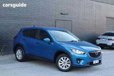 Blue 2013 Mazda CX-5 Wagon Maxx Sport (4X2)