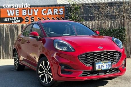 Red 2021 Ford Puma Hatchback St-Line V