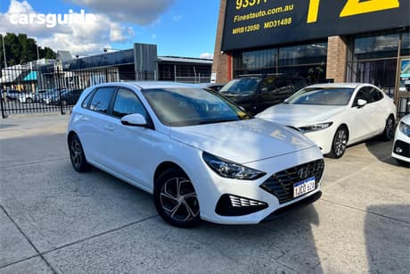 White 2023 Hyundai I30 Hatchback Active