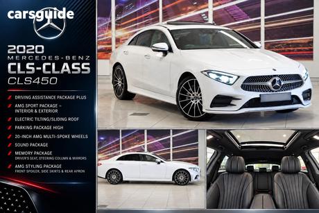 White 2020 Mercedes-Benz CLS450 Coupe 4Matic (Hybrid)