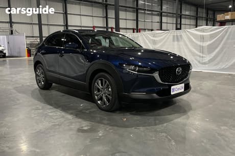 Blue 2022 Mazda CX-30 Wagon G25 Astina (Awd)