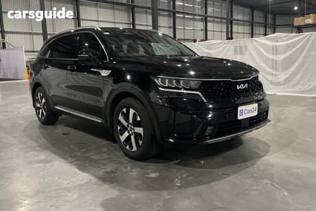 Black 2021 Kia Sorento Wagon Sport 7 Seat