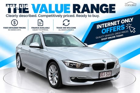 Silver 2012 BMW 320D Sedan 20D
