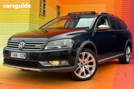 Black 2013 Volkswagen Passat Wagon Alltrack