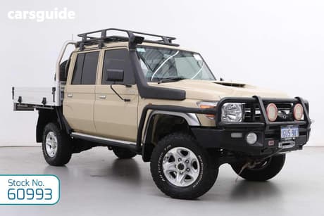Gold 2019 Toyota Landcruiser Double Cab Chassis Gxl (4X4)