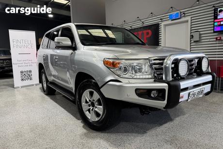 Silver 2013 Toyota Landcruiser Wagon Vx (4X4)