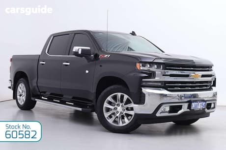 Black 2022 Chevrolet Silverado Crew Cab Pickup 1500 Ltz Premium Tech Pack