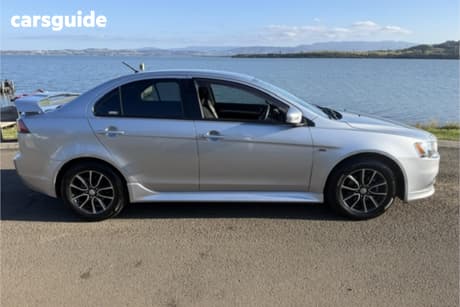 Silver 2015 Mitsubishi Lancer Sedan Es Sport