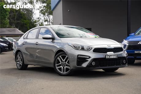 Grey 2020 Kia Cerato Sedan Sport Nav