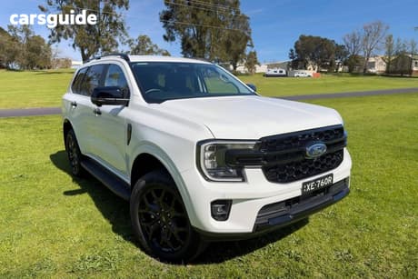 White 2025 Ford Everest Wagon Sport (4Wd)