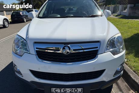 White 2014 Holden Captiva Wagon 5 Lt (Fwd)