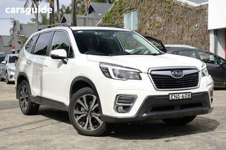 White 2021 Subaru Forester Wagon 2.5I Premium (Awd)